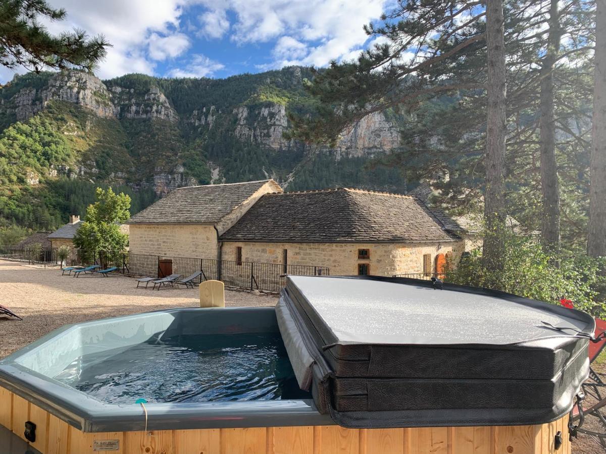 Bed and Breakfast La Voutee 5 Epis Avec Bain Finlandais Prive Au Manoir Du Charme Gorges Du Tarn Quezac  Exterior foto