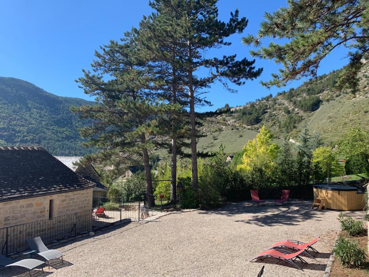 Bed and Breakfast La Voutee 5 Epis Avec Bain Finlandais Prive Au Manoir Du Charme Gorges Du Tarn Quezac  Exterior foto
