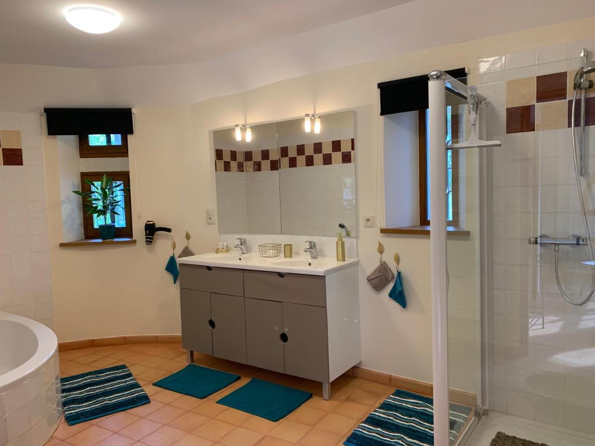 Bed and Breakfast La Voutee 5 Epis Avec Bain Finlandais Prive Au Manoir Du Charme Gorges Du Tarn Quezac  Exterior foto